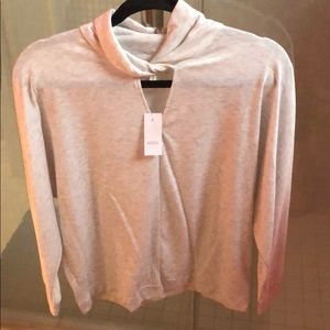 Lou & Grey Sweatshirt with Keyhole